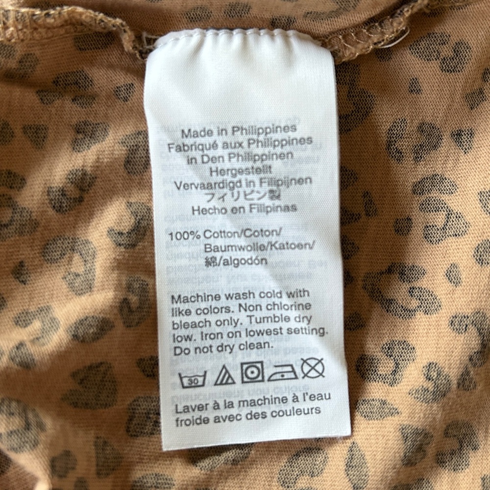 J. Crew Leopard Tissue Turtleneck XS - Picture 5 of 8